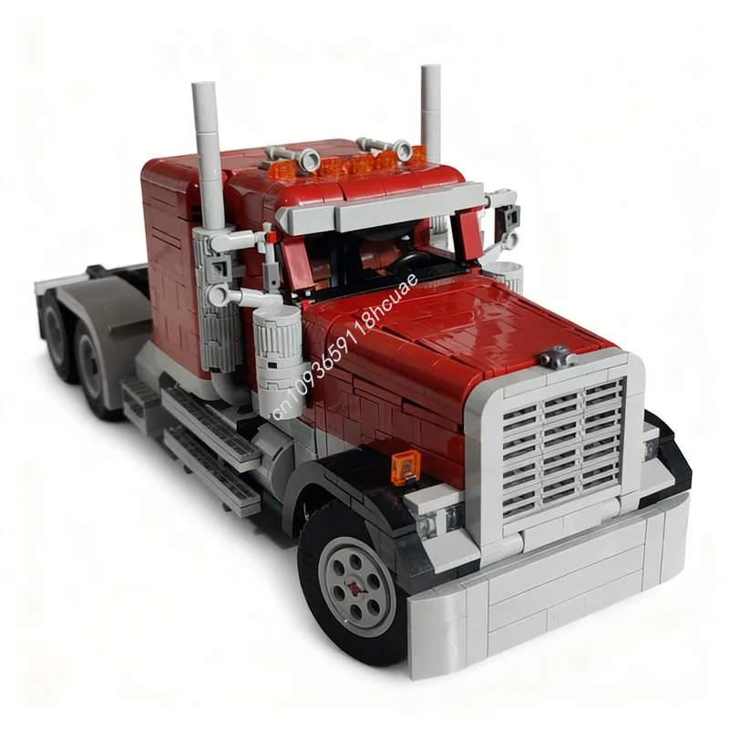 

1571pcs MOC RC Truck Freightliner FLD Classic 1 Technical Model Building Blocks Construction Festival Gift Toy Idea Brick