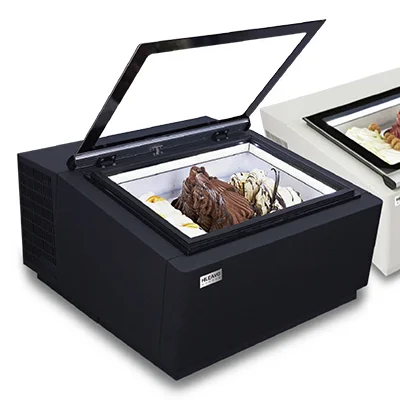 

Ice cream display cabinet desktop commercial freezer