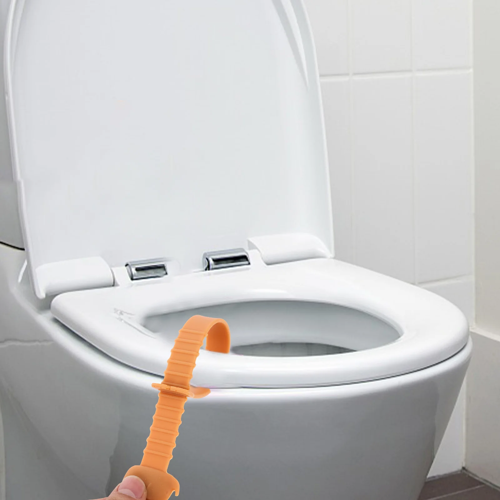 

2Pcs Silicone Toilet Seat Lifter Extended H Elderly Kids Friendly Hygiene Solution Bathroom Supplies NonSlip Protect