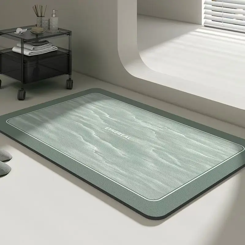 Bathroom absorbent diatom mud toiletdoormat toilet toilet floor mat toilet carpet