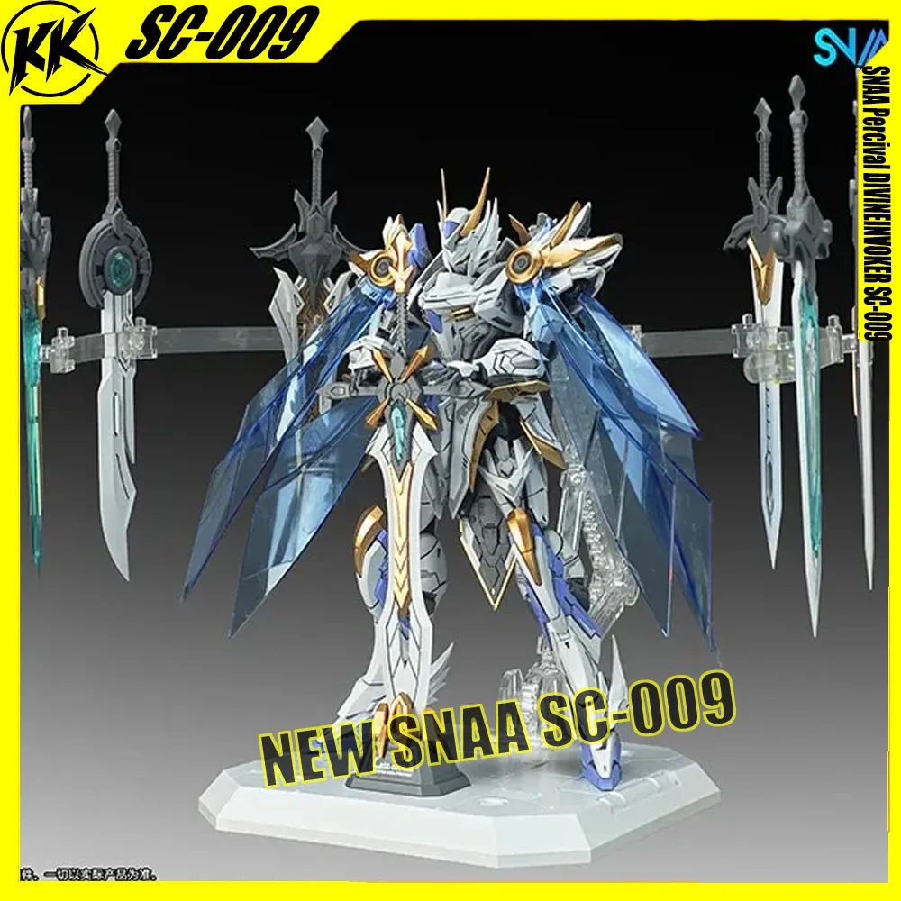 

Новый SNAA Percival DIVINEINVOKER SC-009 китайский меха масштаб 1/144 круглый стол рыцари фигурка подарки аниме модель игрушки