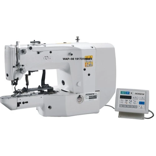 

Rosew GC1903DHigh Speed Electronic Direct Drive Type Button Attaching Industrial Sewing Machine With Button Screen