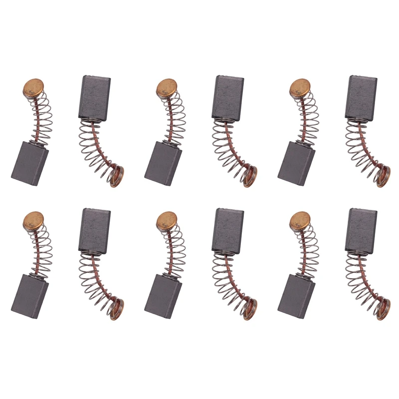 12 Pcs 5Mm X 8Mm X 13Mm Carbon Brushes For Angle Grinder Orbital Sander