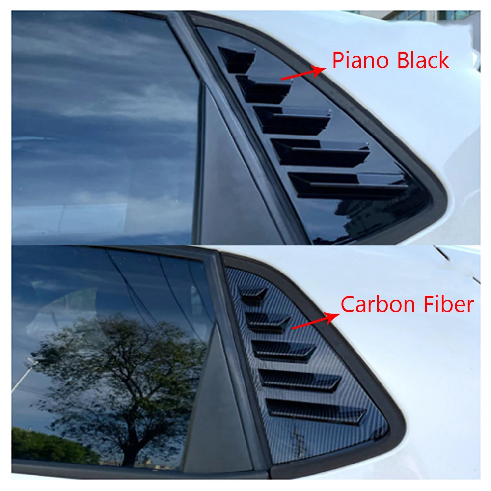 

1 пара декоративных наклеек для VW Polo 6R 6C 2010-2017 гг., наклейка на жалюзи на окно, автомобильные аксессуары