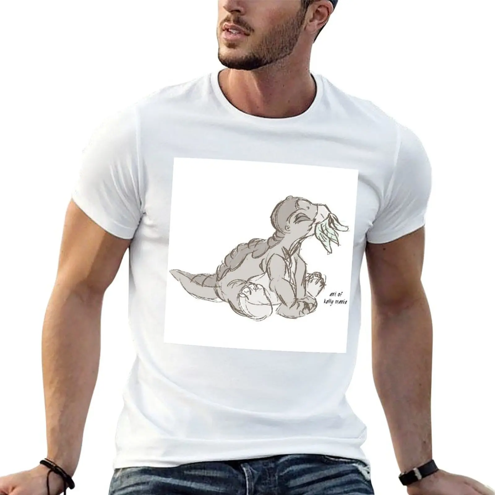 

Littlefoot T-Shirt man t shirt heavy cotton man t shirts cotton T-Shirt
