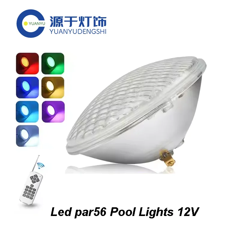 Pool Headlights 18W 35W Projecteur LED Piscine Underwater Pool Lighting 12V/24V PAR 56 RGB Spotlight