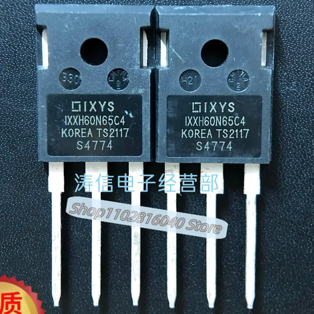 

10PCS/Lot IXXH60N65C4 TO-247 118A 650V IGBT Best Quality Imported Original