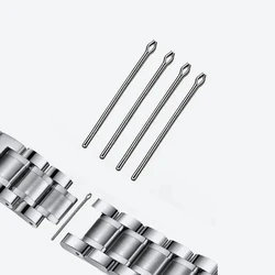 Bracelet de montre en acier inoxydable, 10 pièces, diamètre 0.9mm, maillons, goupilles de ressort, accessoires de réparation de montres