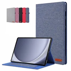 Case For Funda Samsung Galaxy Tab A9 Case 8.7 inch Soft Cowboy Stand Flip Cover For Coque Galaxy Tab A9 SM X110 X115 Case Cover