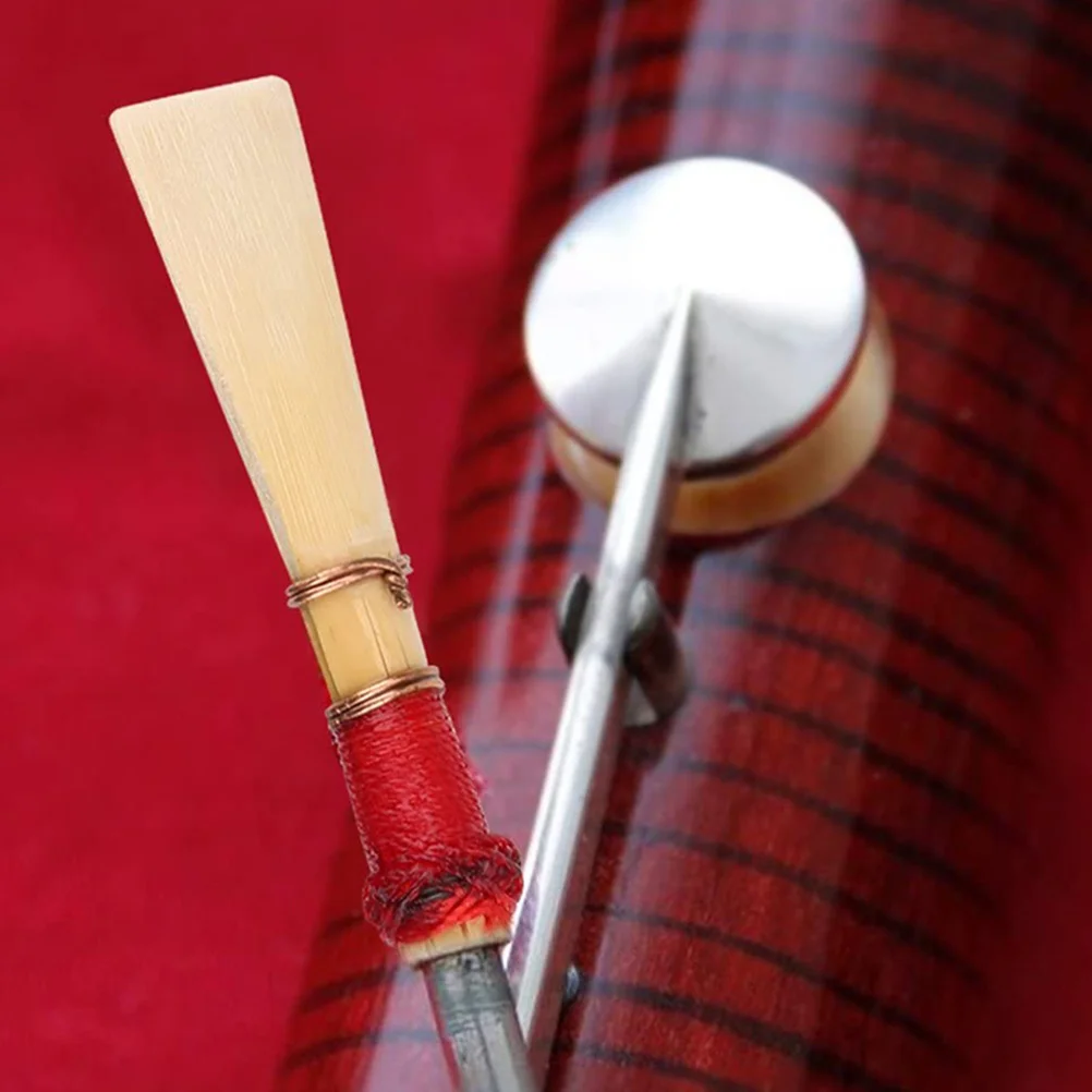 

2pcs Bassoon Replacement Eco-Friendly Natural Material Durable Professional Use Clear Sound Compact for Students
