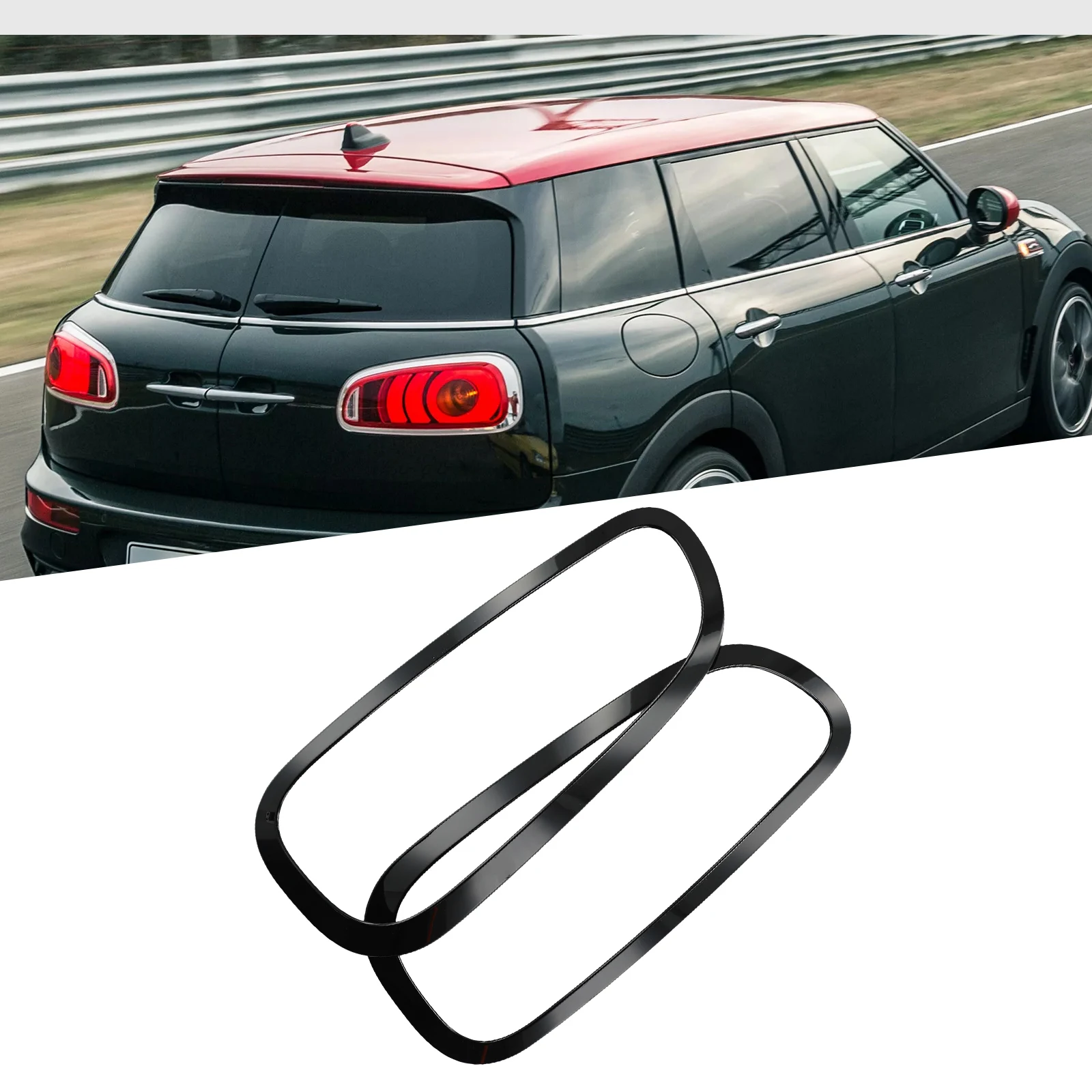Parts Tail Light Frame 2pcs/set Decorative For Mini Clubman F54 2022 Rear Tail Light Lamp Replacement Brand New