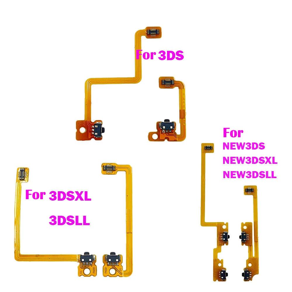 1SET For New3DS & New3DS LL 2015 L/R Flex Cable for Nintendo 3DS