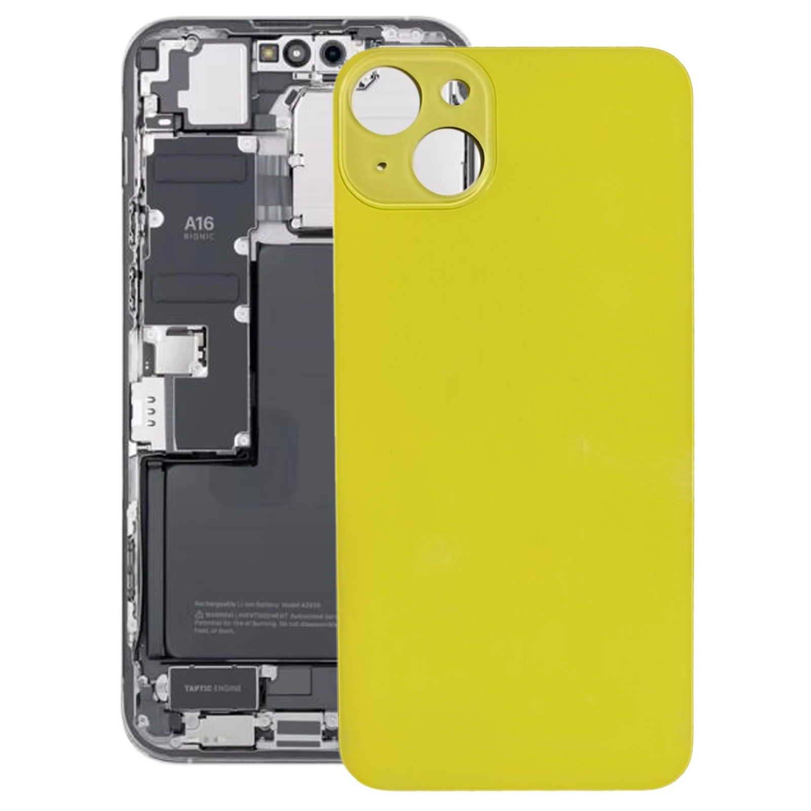 Battery Back Cover for iPhone 14(Yellow)