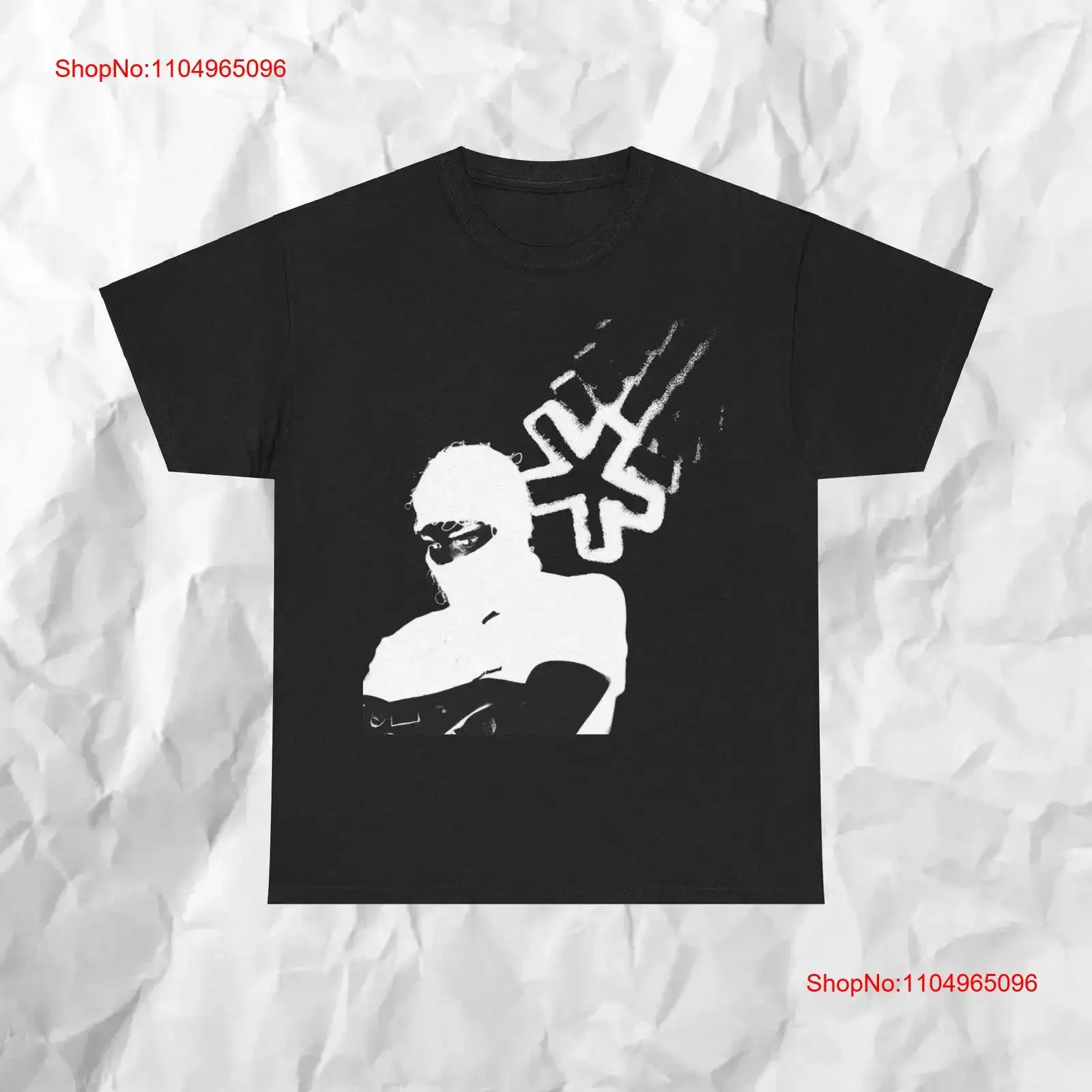 Yeat Tonkin Schwarzes T-Shirt KanKan Summrs Herbststil Opium Vintage Washed Top für den Alltag Streetwear Weich Vielseitig