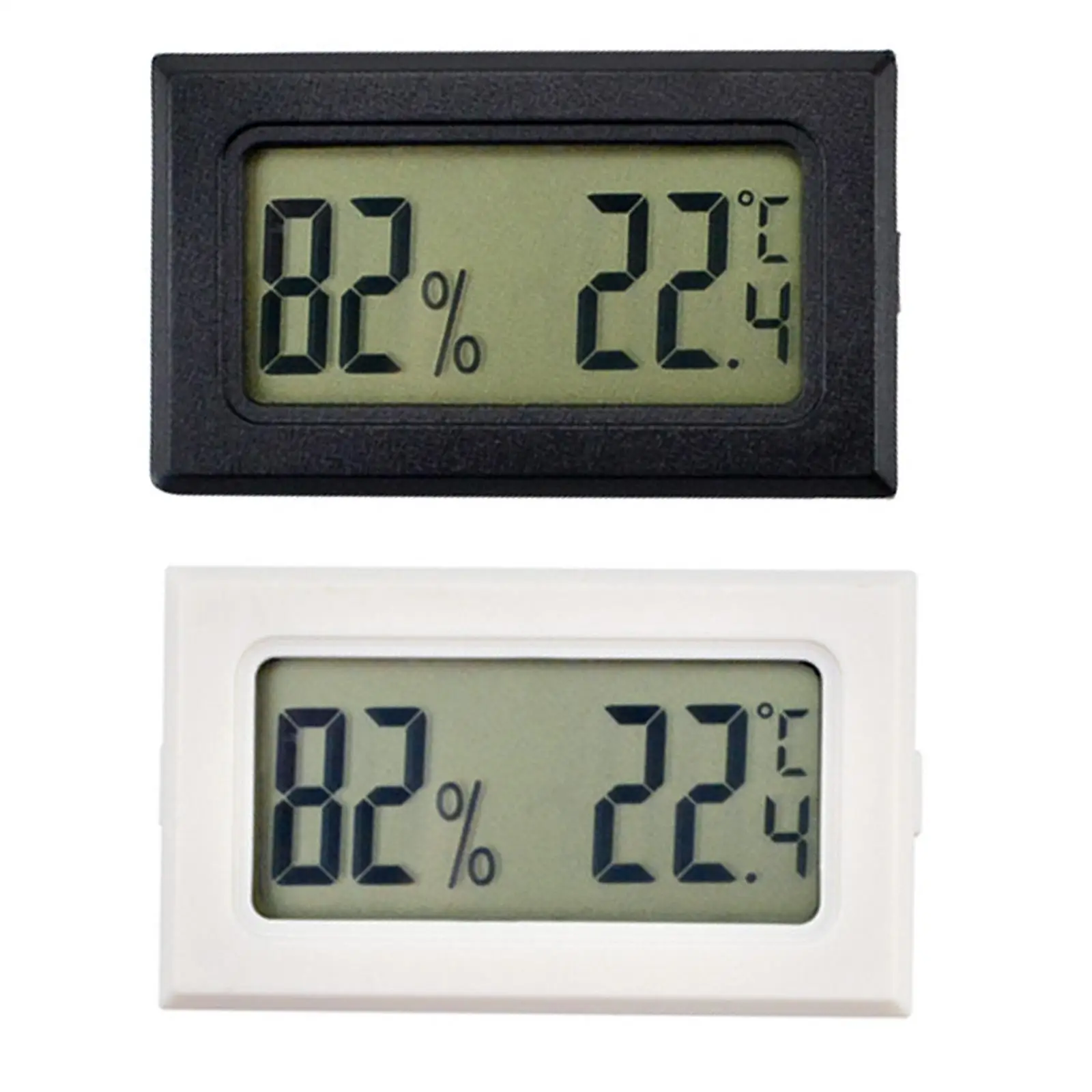 Electronic Digital Thermometer Hygrometer Mini LCD Convenient Meter Gauge Instruments Humidity Monitor Embedded Thermostat ﻿