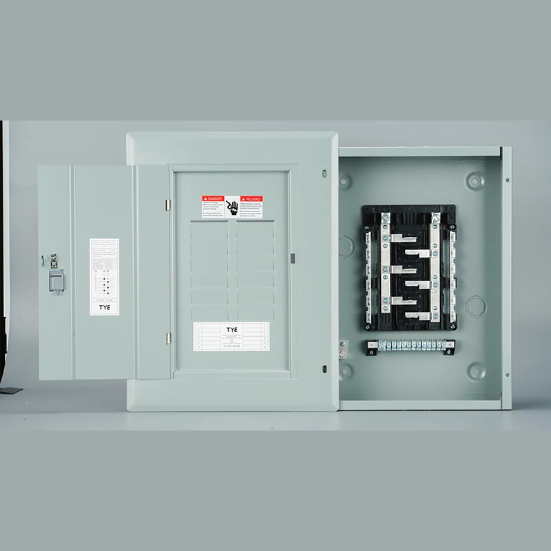 TYE 12 Way Load Center | 12 Circuit Single Phase Indoor Residential Breaker Panel NEMA Type 1 Enclosure