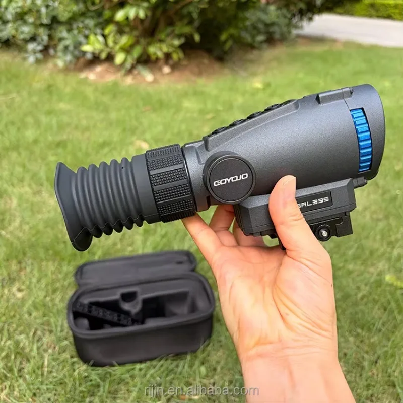 GRL335 Professional HD Thermal Scope 35mm Lens 8X Magnification 1800m Detection Range Waterproof Aluminum Alloy