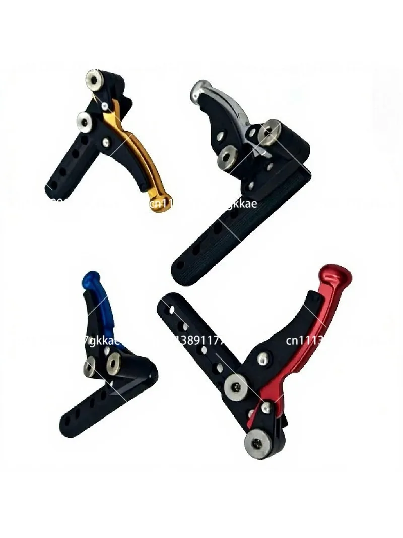 Universal Sports Wheelchair Aluminum Alloy Scissor Brake Frame Mounting Pipe Clamp
