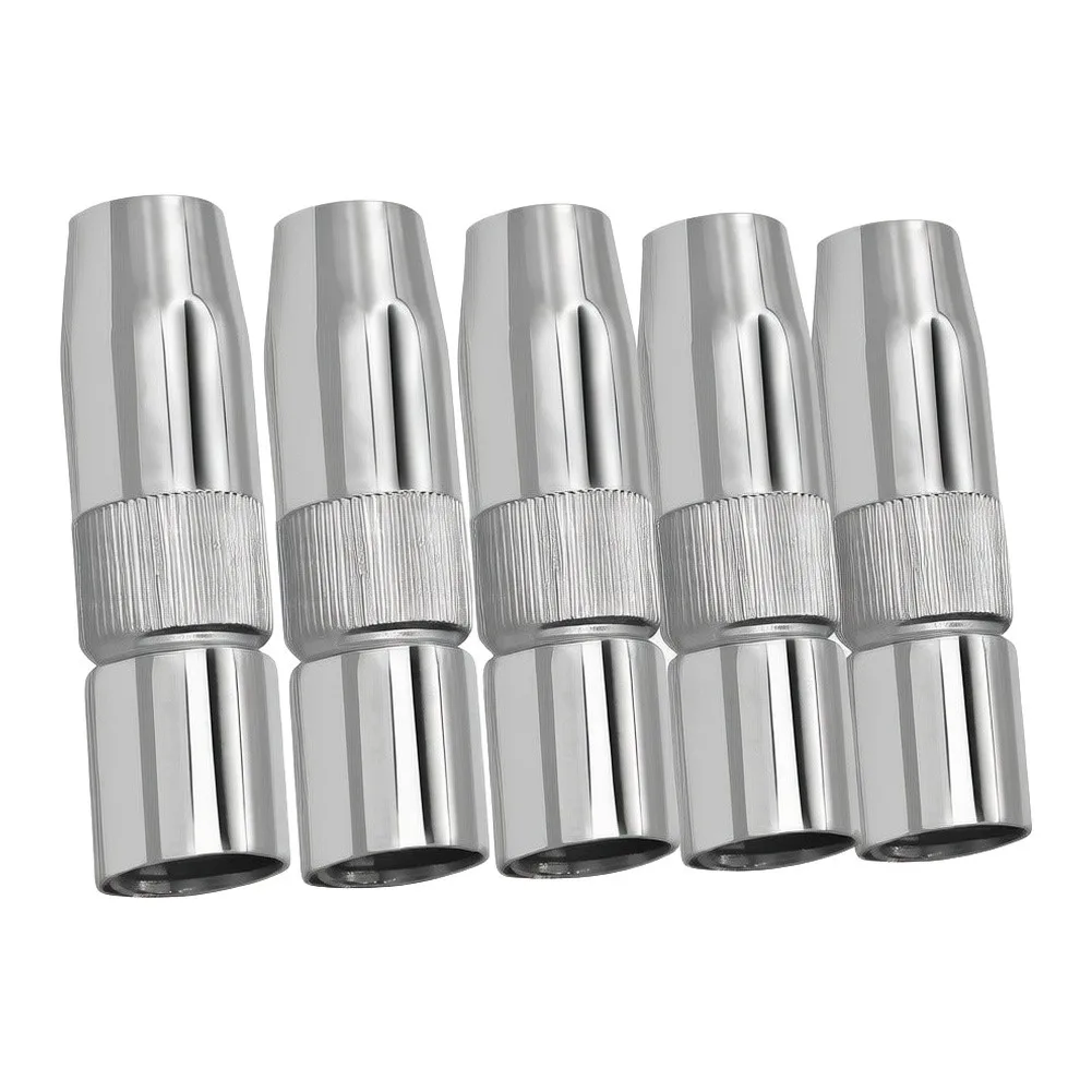 Brass For Torch Nozzle Set 5PCS for 500A For MIG For Welding For Torches Heat Resistant Nozzle for protector Accessories