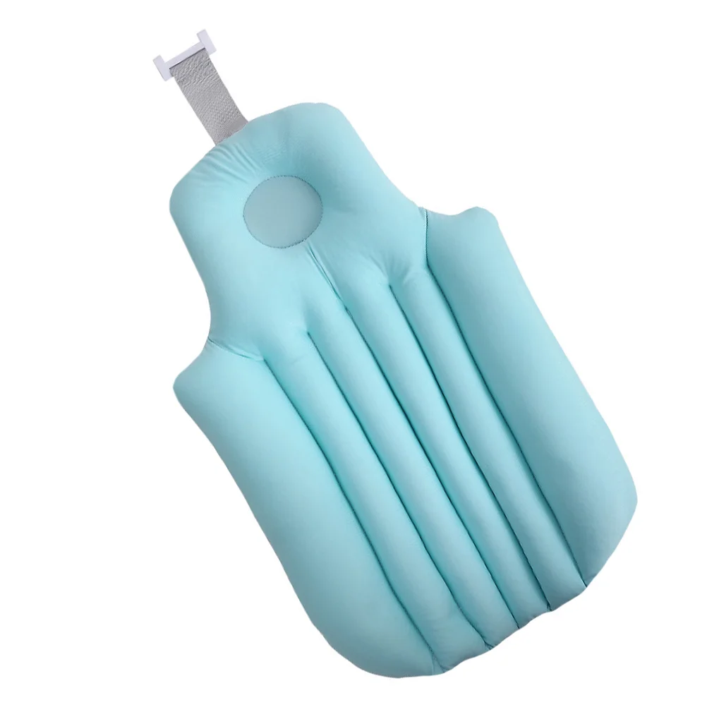 

1pc Baby Cushion Bathtub Mesh Seat For Newborn Infant Support Non-Slip Bath Mat Quick- Sling Comfortable Bath Cradle