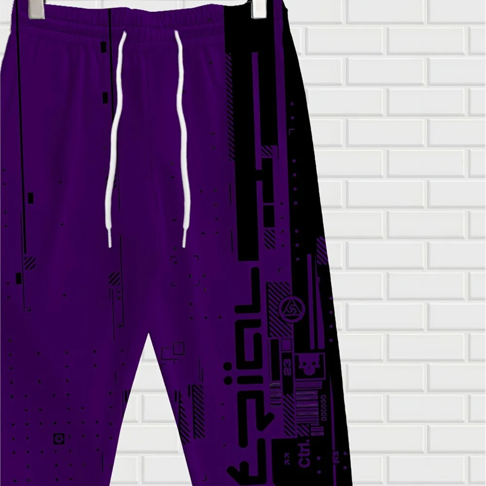 ثلاثية الأبعاد الطباعة الرقمية ركض الشارع السراويل الرجال جيوب جانبية مطاطا الرباط Sweatpants ركض السراويل للرجال بناطيل كاجوال #4