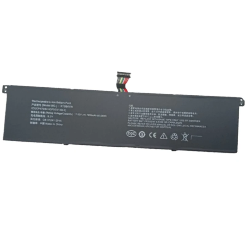 High Quality New R15B01W Laptop Battery 7.6V 7900mAh For Xiaomi Pro 15.6