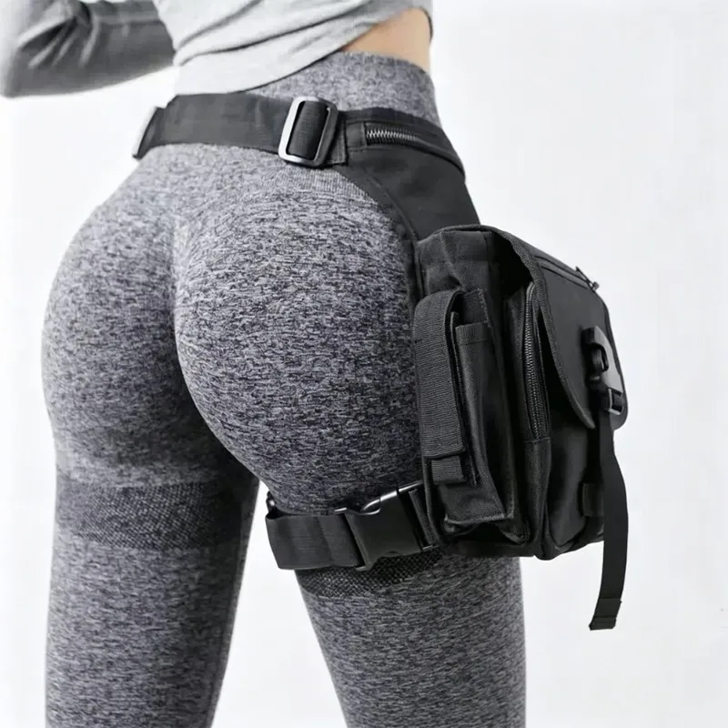 Portable Tactical Waist & Leg Pack Multi‑Layer Storage Bag for Outdoor Cycling Fishing Hiking Emergency Security Gea
