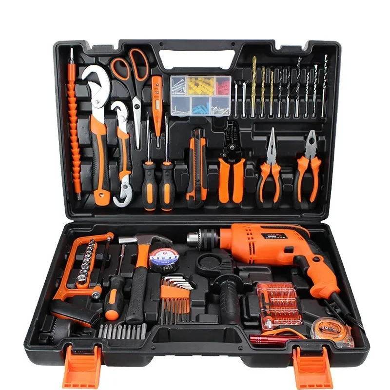 Electric Drill Tool Set Power Tool Kit For Home