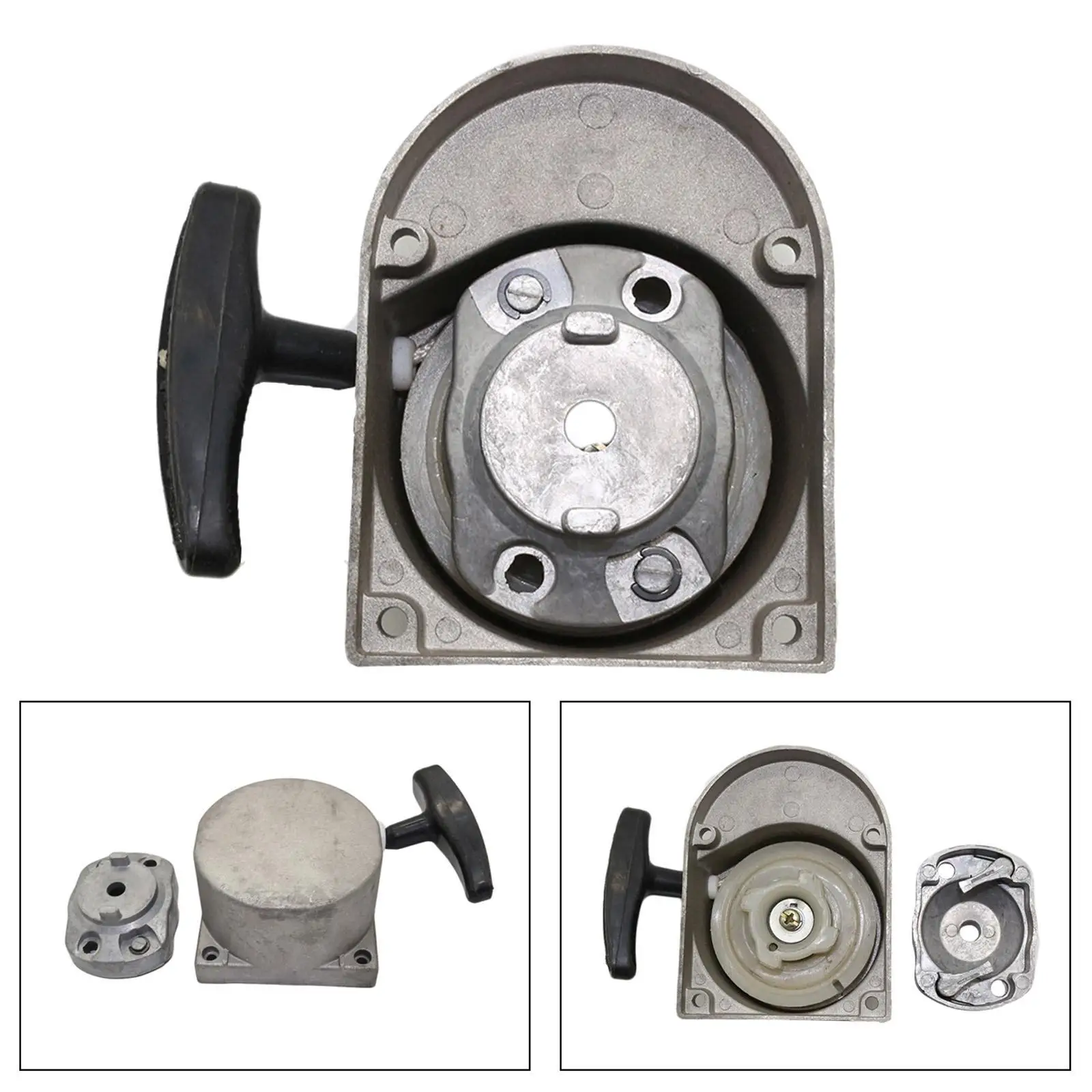 

Ручной стартер с небольшим двигателем, высокопроизводительный мини-велосипедный двигатель, детали двигателя для 2-тактных двигателей, моторизованный велосипед