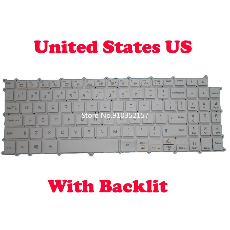 

JP KR US Keyboard For LG 15Z980 15ZD980 SG-90910-2VA SG-90930-2VA AEW73949803 SG-90910-XRA AEW73949821 SG-90910-2VA SG-90910-XUA