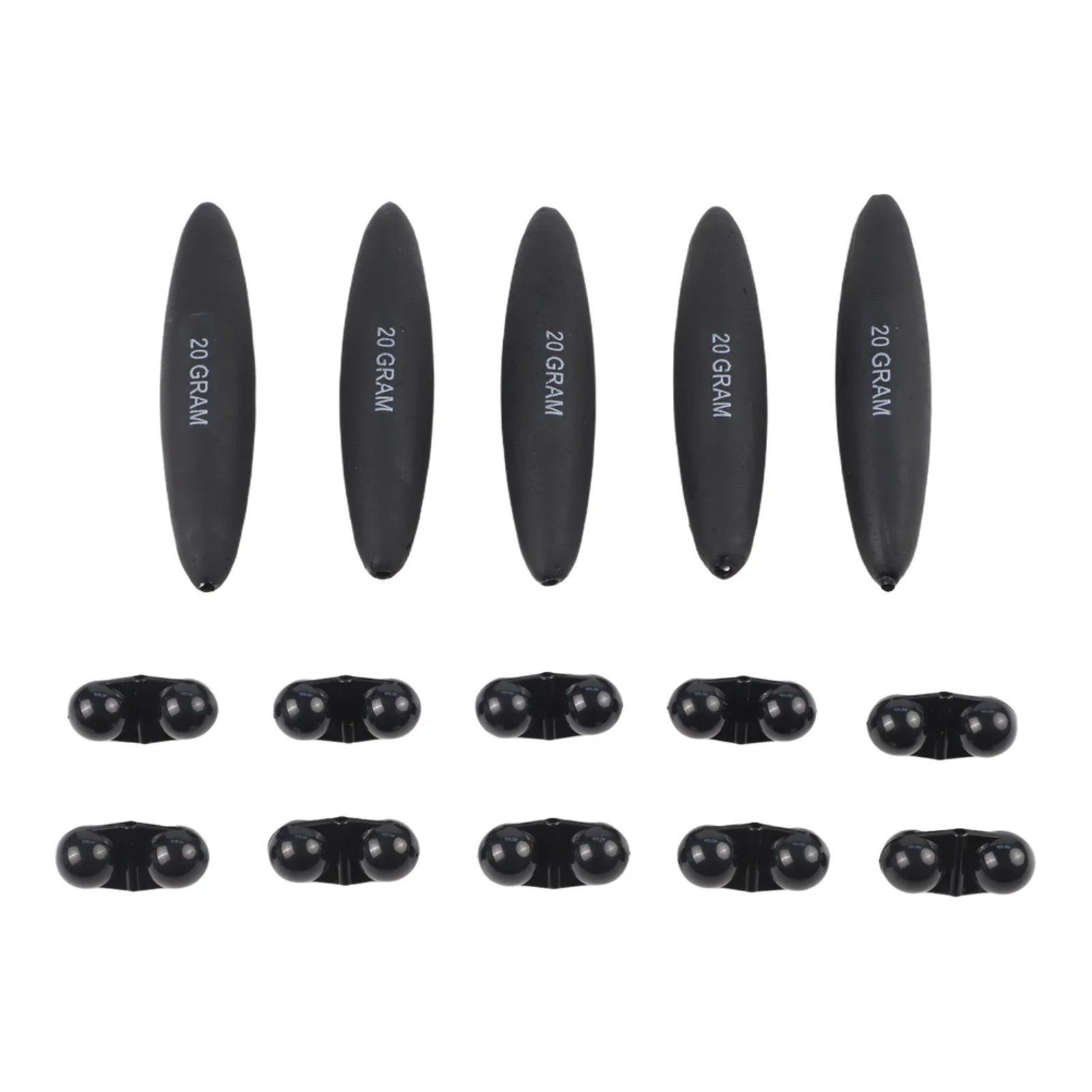5SET EVA Catfish- Floats And Bell- 20/30G Fishing Float Accessories Fishing Tool High Strength Catfish- Float Fishing Tackle
