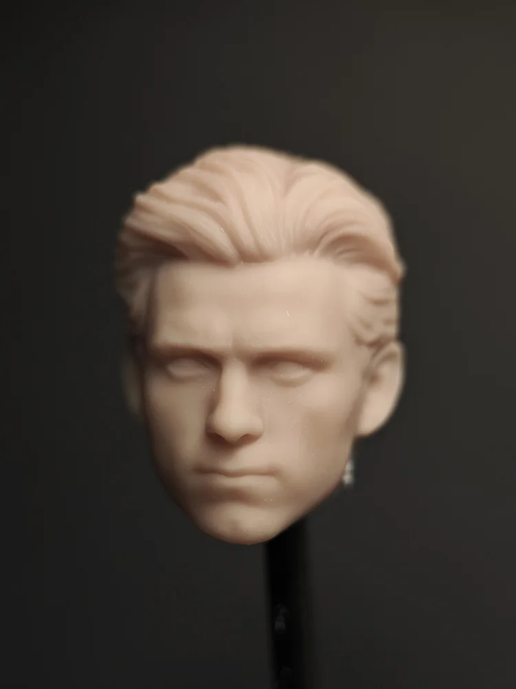 HL159 HL2075 Tom Holand 1/12 Spider Hero Man Unpainted Head Sculpt HL108 HL1395 PS4 เกมรูปสีขาวของเล่นสําหรับ 6 "Ml Body