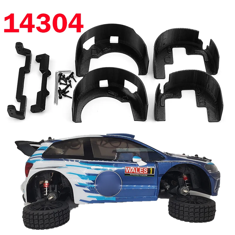 

MJXRC 3D Printing Front and Rear Fenders for 1/14 MJXRC 14304 POLO Remote Control Car Off-road High Speed RC Cars Truck
