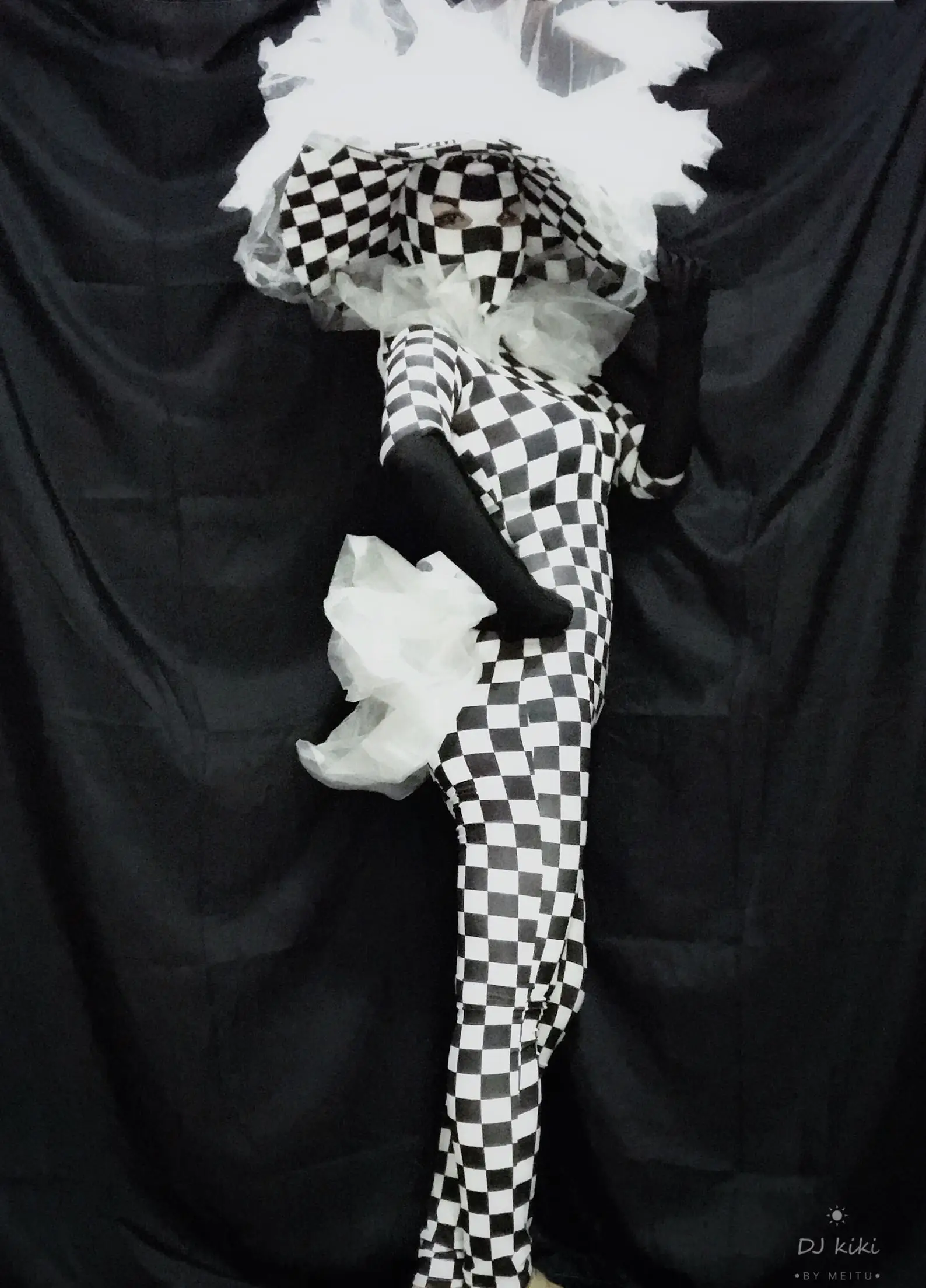 ชุดแสดง Loween DS สำหรับงานเลี้ยงฉลองวันเอพริลฟูลส์ ชุดนักร้องหญิง ดีเจ ชุดตัวตลก ชุดเวที ชุดแสดงในบาร์