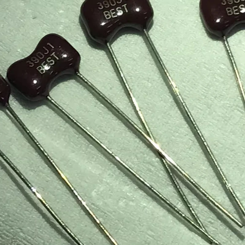 5PCS/LOT  SOSHIN   Silver Mica Capacitor 390J 39P 500V