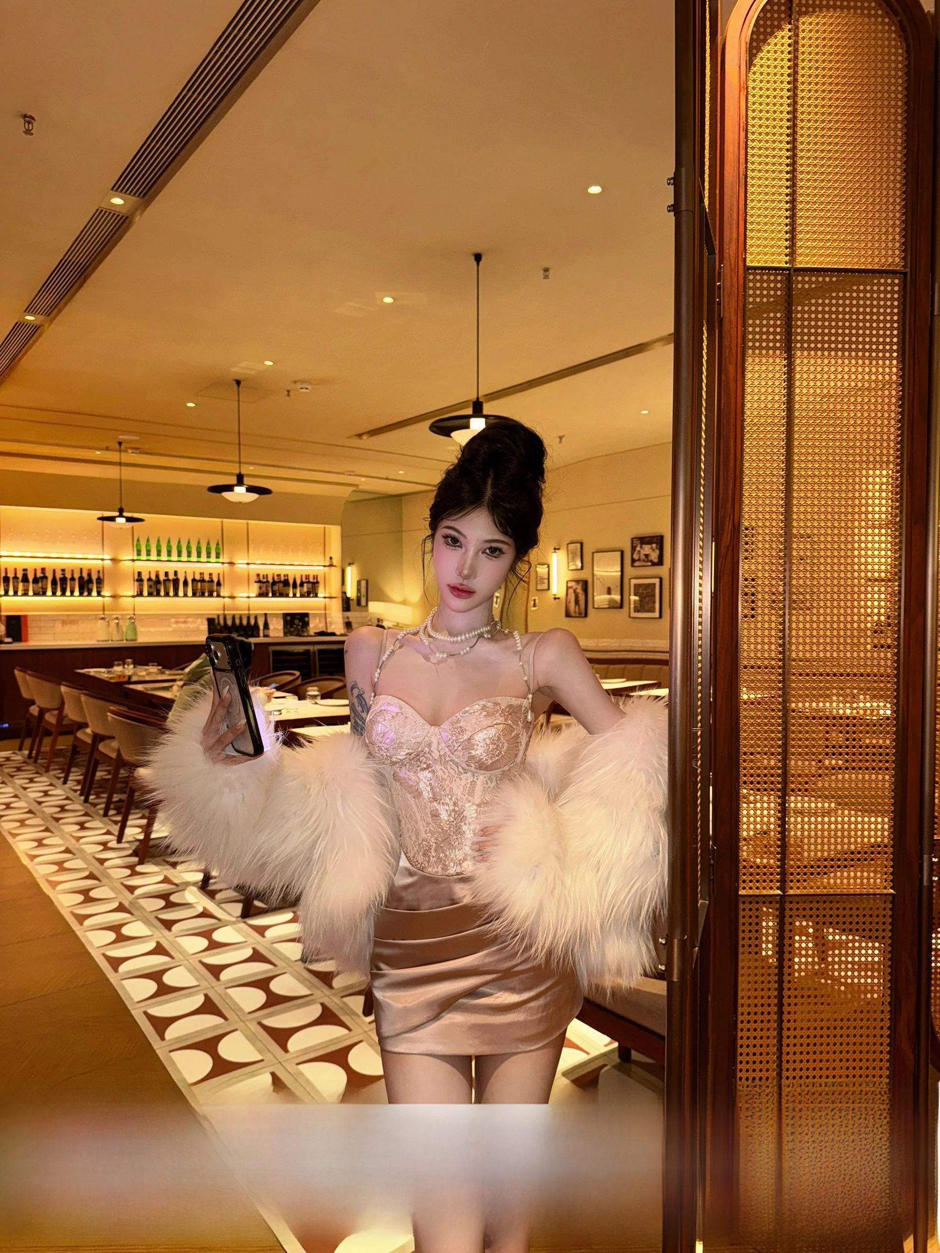 

Сексуальное кружевное платье Fibone Dr Luxury Lady Ele Aosphere, легкое роскошное женское платье Fibone Design с молнией Ba Clo