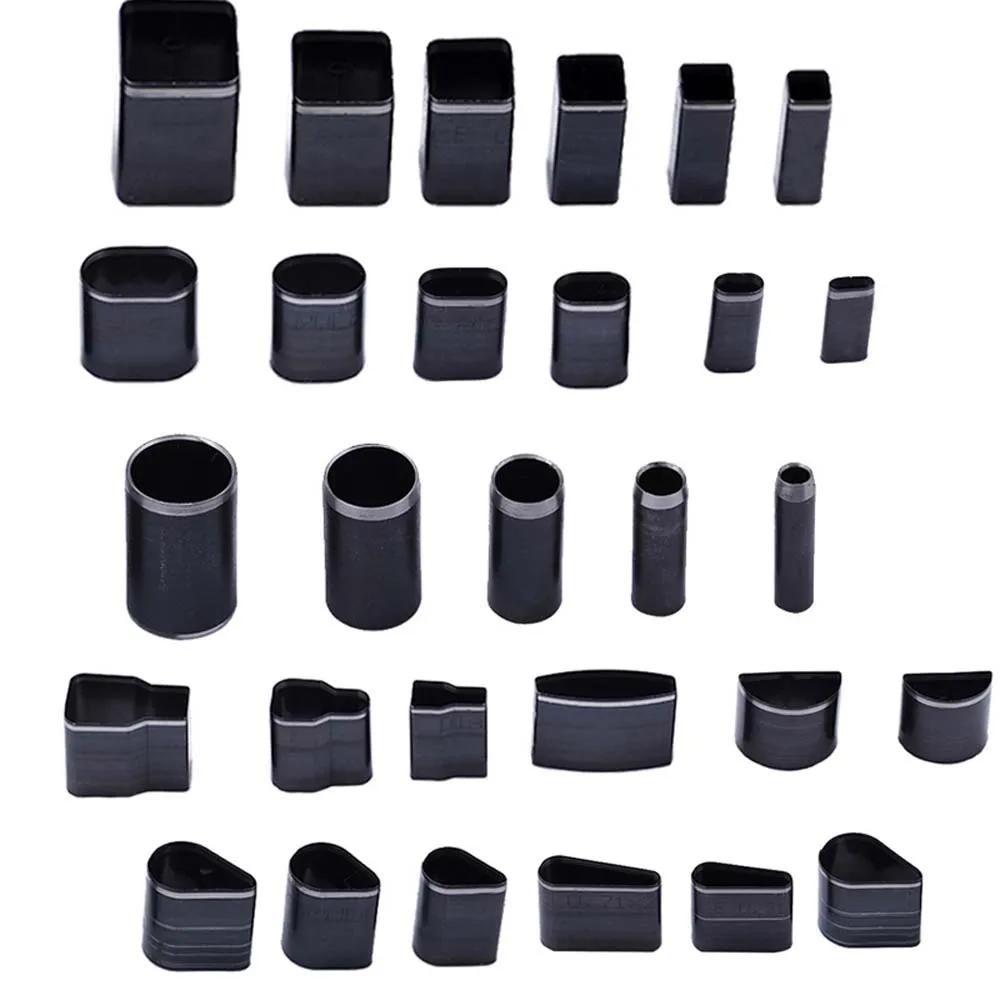5/6Pcs/Set Leather Pattern Punch DIY Short Head Set Holster Punch Hollow Punch Hole Puncher Tool Accessories Making