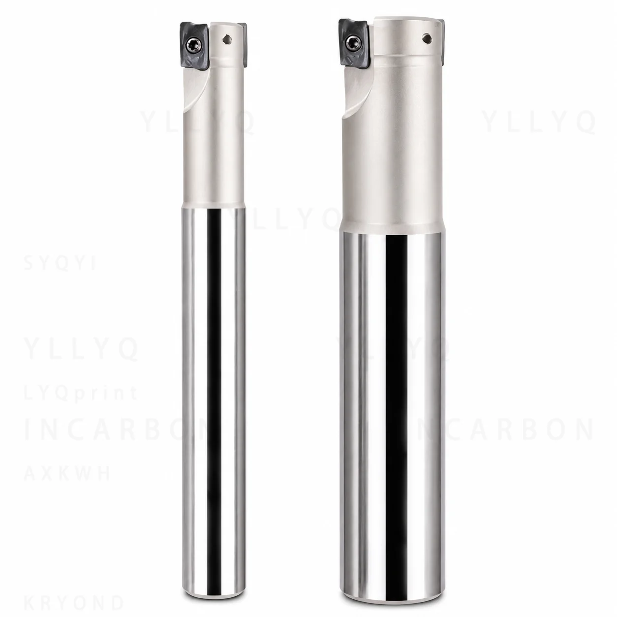 R390 C15 C16 C20 D16 D17 D20 D21 D25 150L 2T Hardened Insert Milling Cutter For R390 11T308 11T304 Carbide CNC Tool