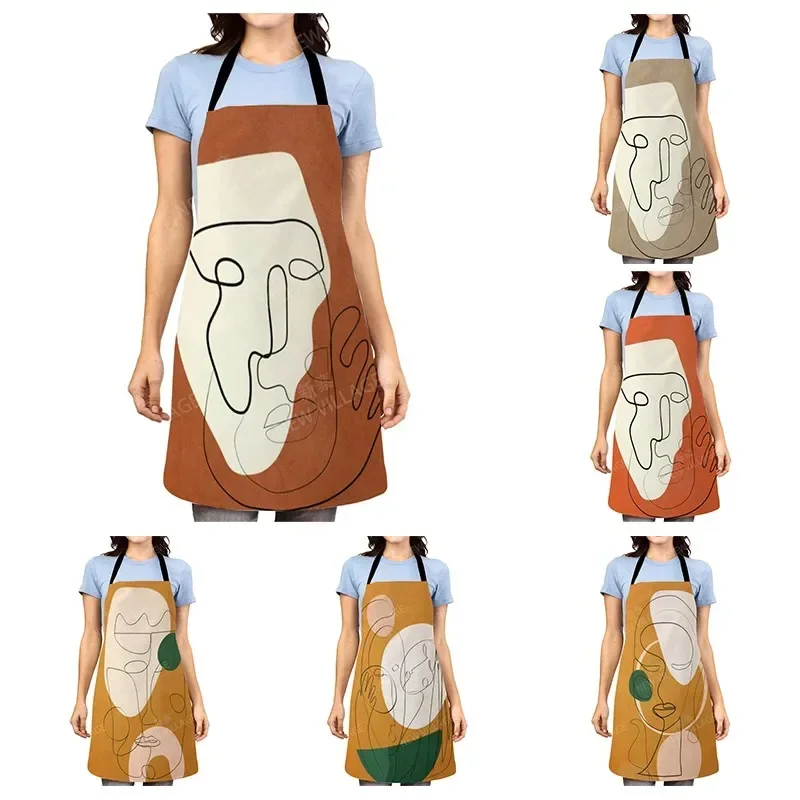 Aesthetic Women kitchen apron kids original Children Waterproof girl fashionable custom princess man waiter work apron oil proof