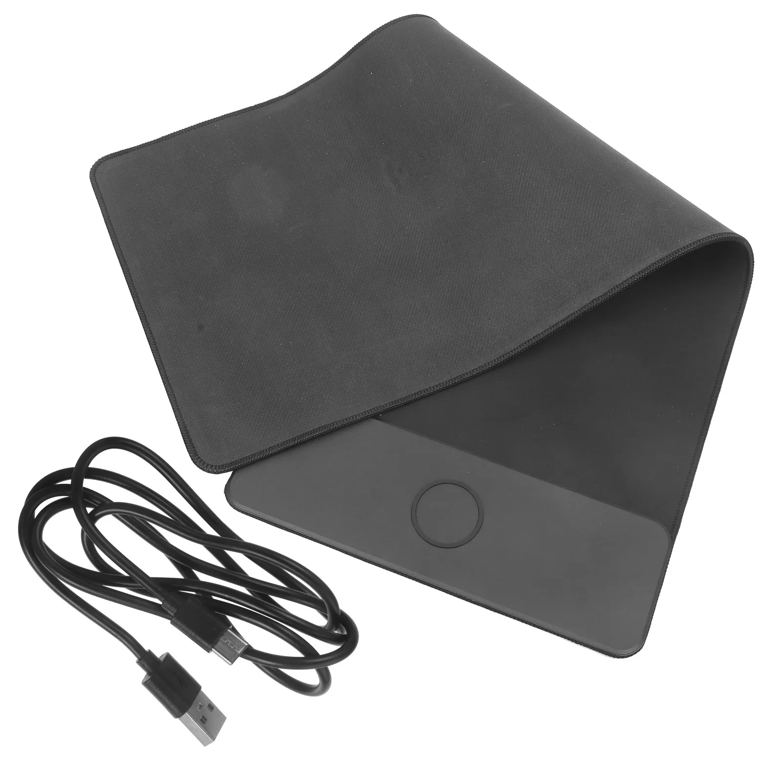 

Wireless Charging Mouse Pad Large 15W Power Multifunctional Desk Mat for Keyboard and Mouse Gaming Work Home Office Smooth