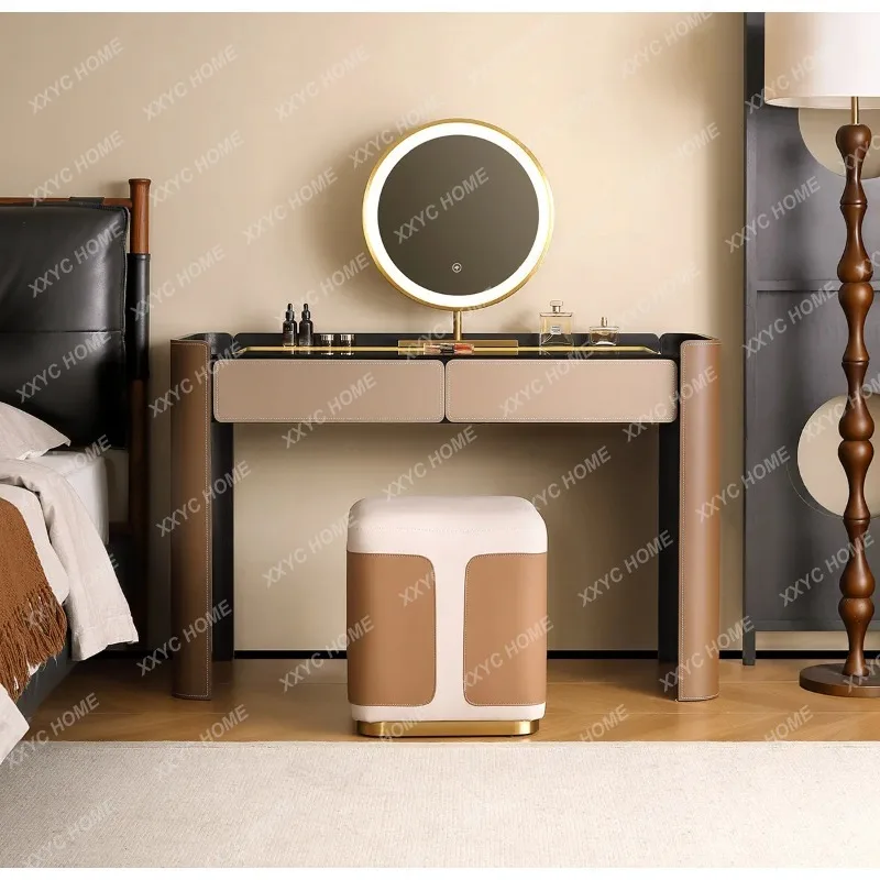 XX 2026 new master bedroom light luxury modern simple small apartment makeup table
