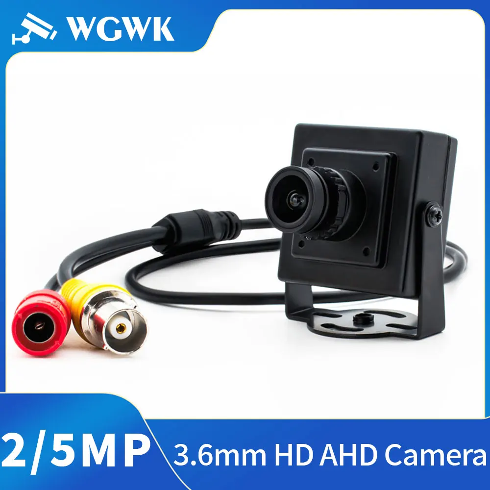 

WGWK Mini Camera Security Protection CCTV POE H.265 With 3.6mm Fixed Focus M12 Lens P2P IP BNC Port Onvif Industrial Came