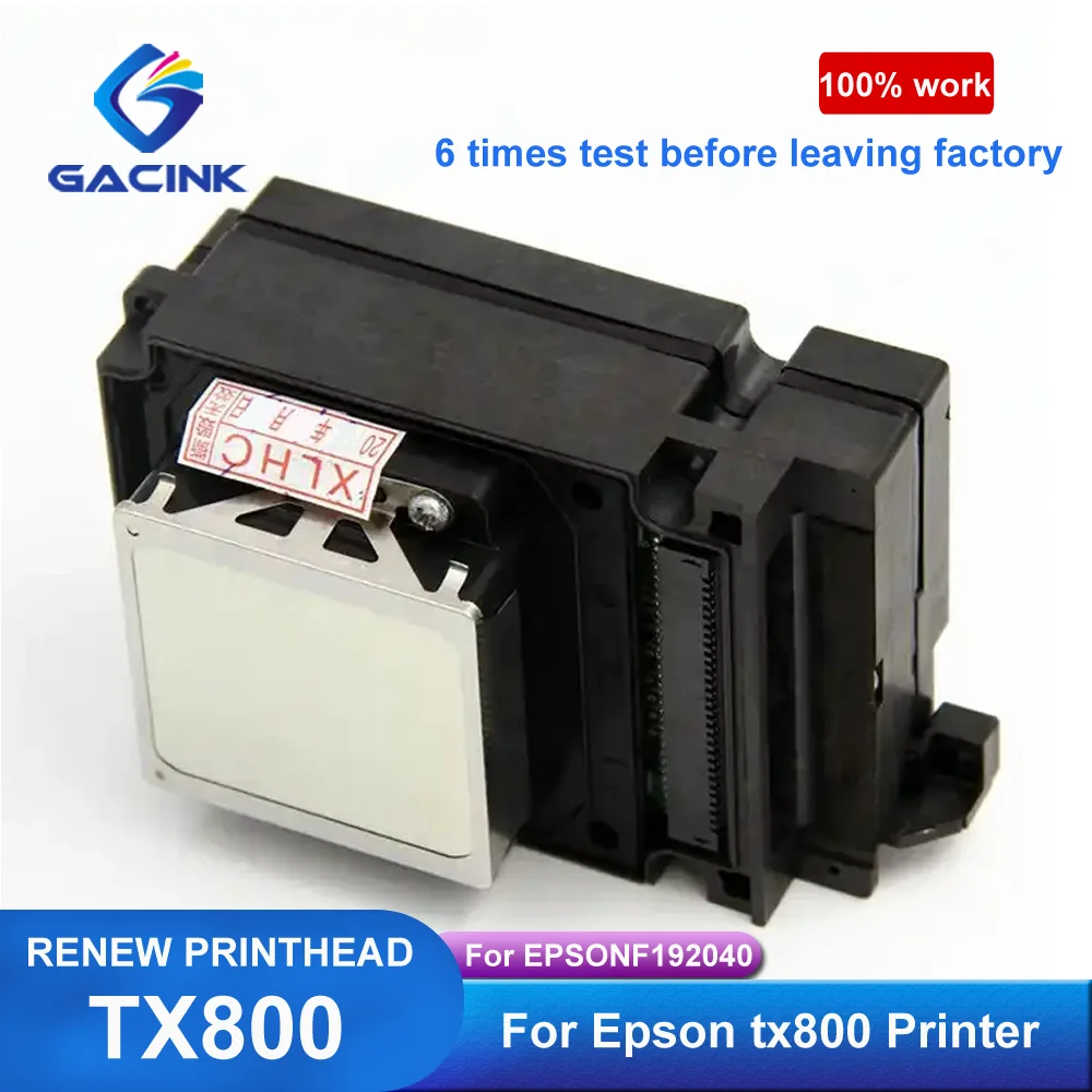 

TX800 F192040 Renew Printhead DX8 For Epson TX800 TX830 A835 A837 EP-904A A725 A730 Printer