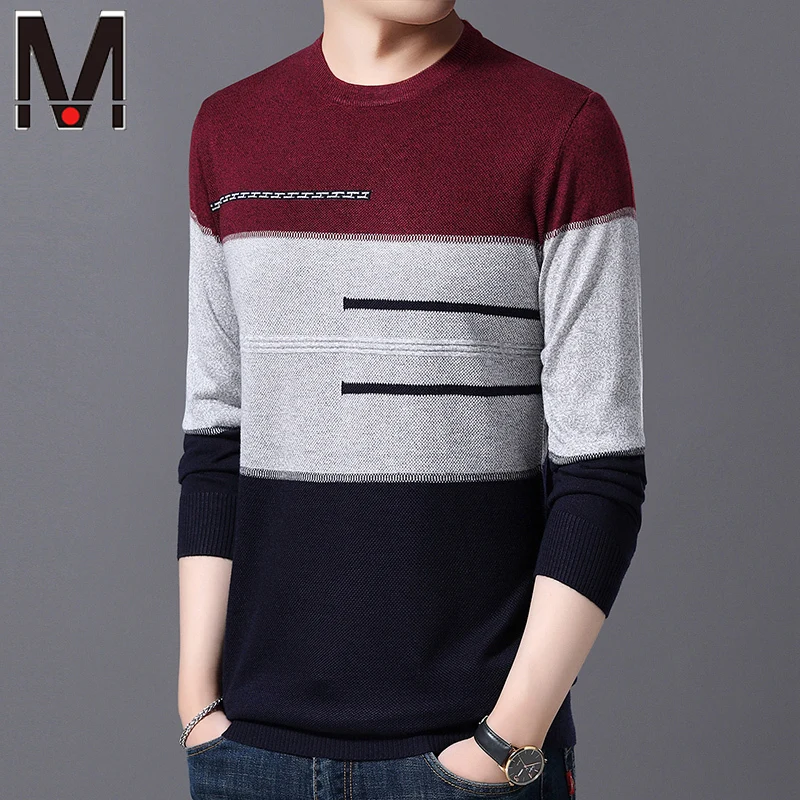 Autumn and Winter New Knitwear Fashion Men's Thickened Sweater Daily Work Coat Knitted Sweater