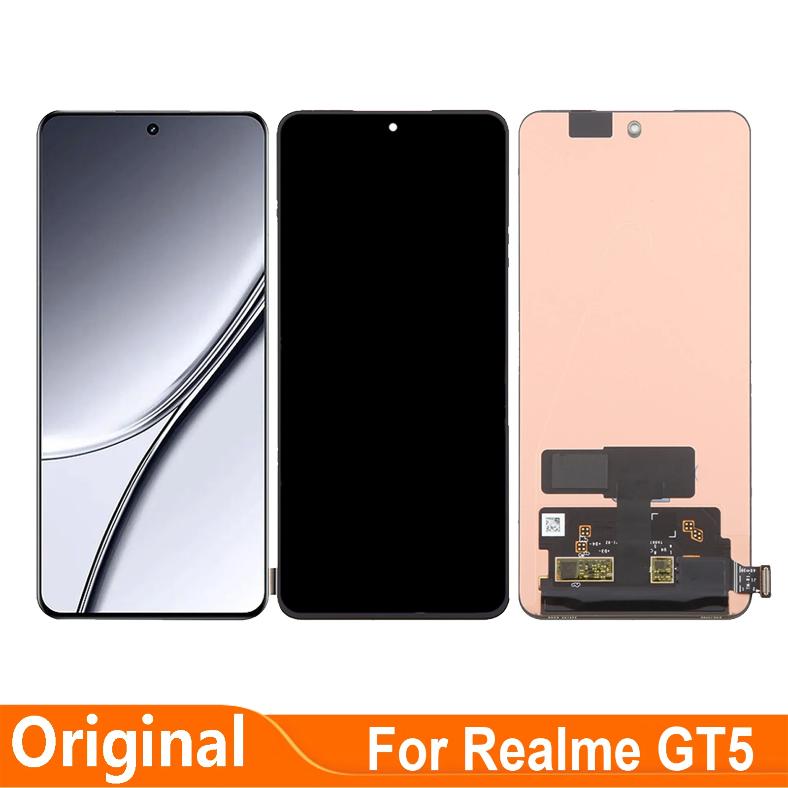 

AMOLED 6.74'' For Realme GT5 RMX3820/RMX3823 LCD Display Touch Screen Digitizer Assembly Parts