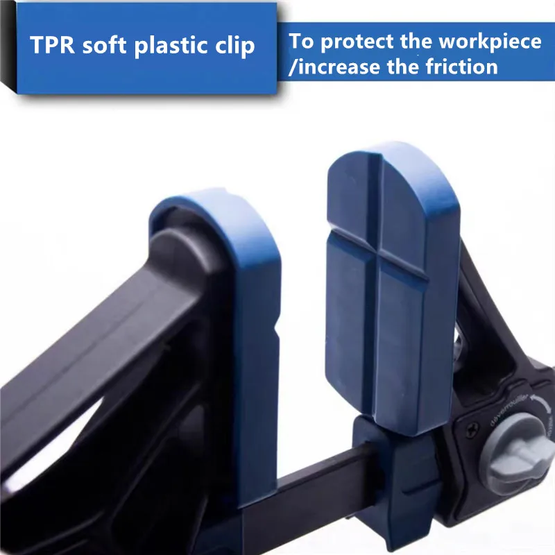 4Inch Wood Working F Clamp Clip Quick Ratchet Heavy Duty Woodworking Bar Clamps Kit DIY Carpentry Hand Tool Gadget