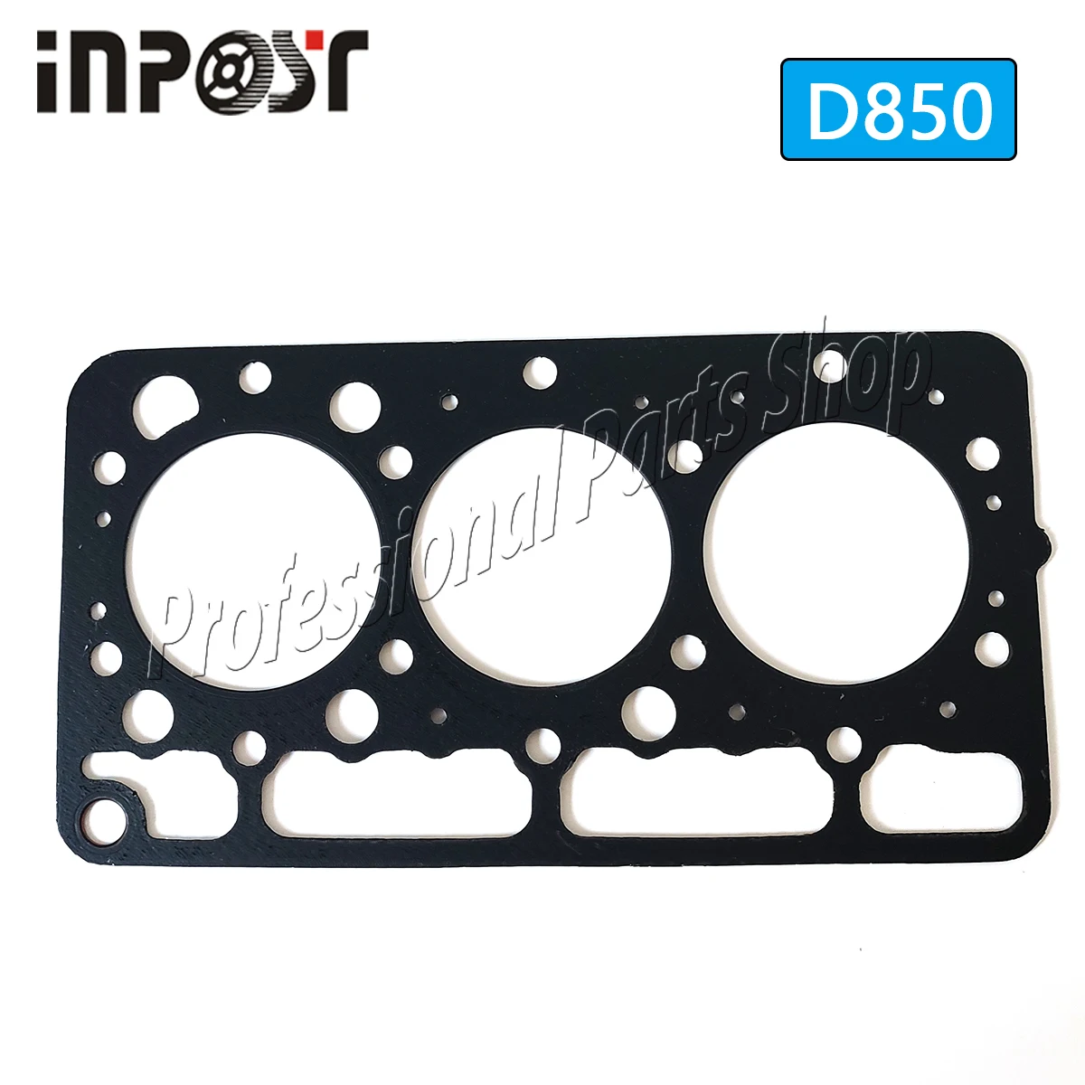 New D850 Cylinder Head gasket For Kubota D850 Engine B1500 B1550HST B6200 B6200D B6200E (Graphite)