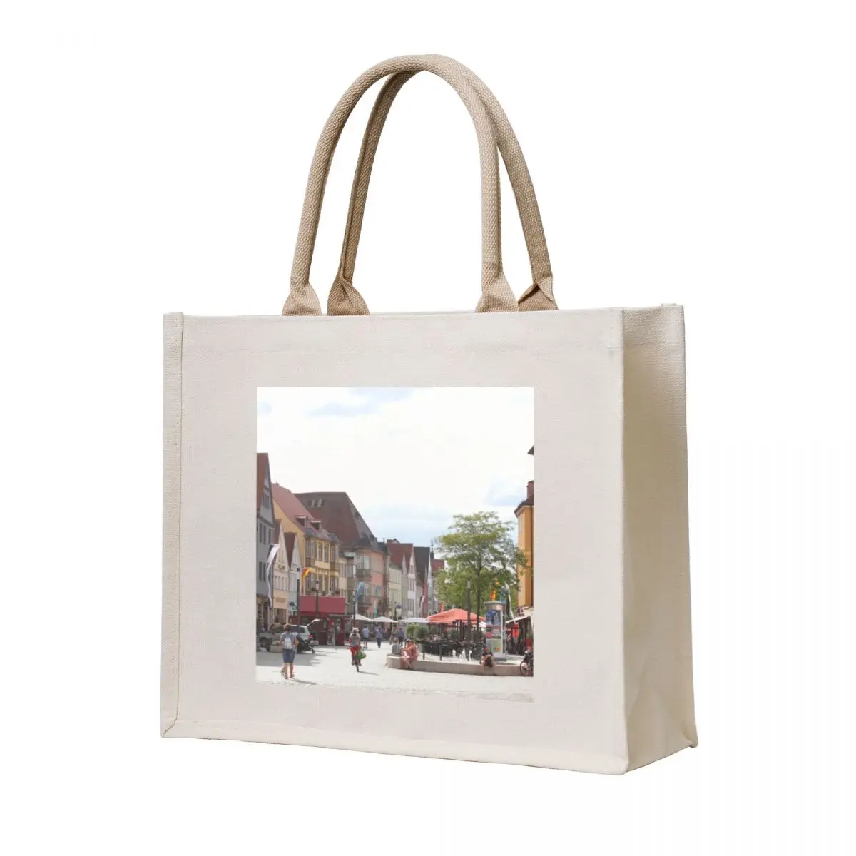 

Bayreuth; Maximilianstrasse; Street; Maxstrasse; House; Houses; pedestrian zone Tote Bag Shopper handbag Women's shopper
