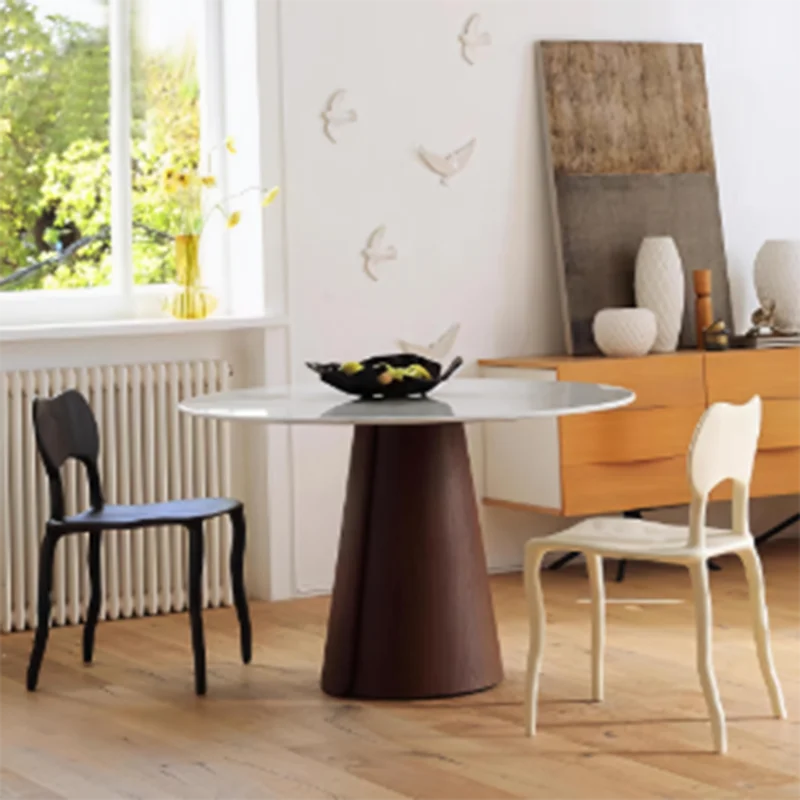 Bistro Backrest Dining Chairs Stylish Decoration Living Room Dining Chairs Bar Kitchen Party Sillas Comedor Furniture For Home