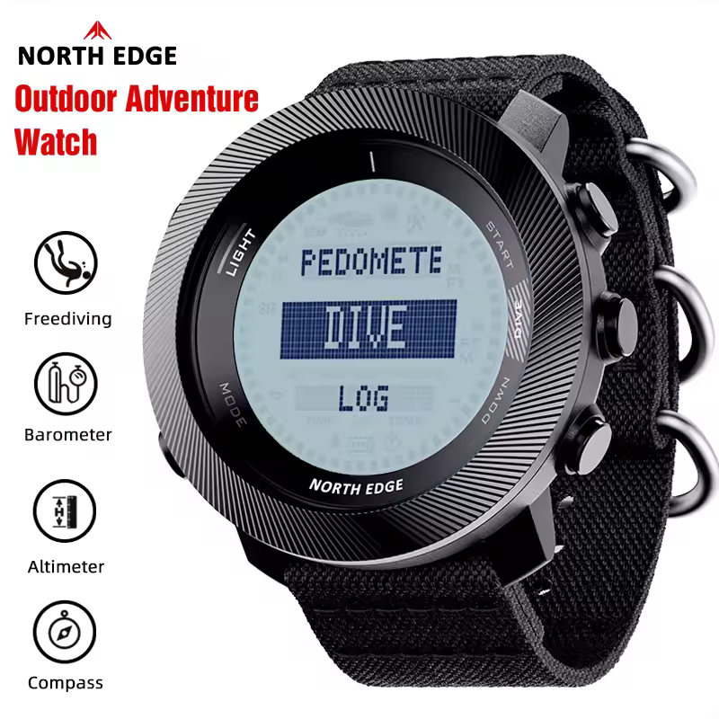 Relógio digital para mergulho : North Edge APACHE-D
